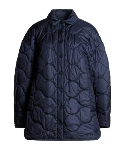 Max Mara A Light Quilted Coat In Multi
