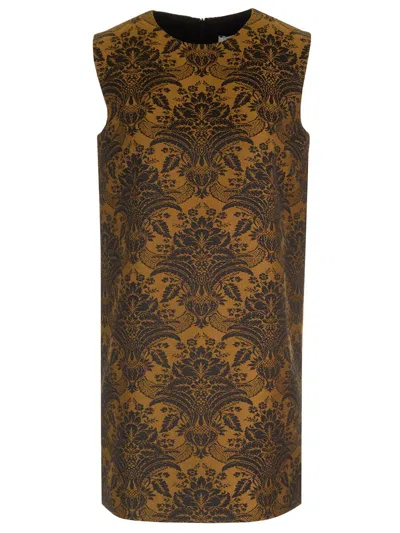 MAX MARA A-LINE SLEEVELESS DRESS
