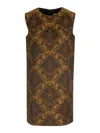 Max Mara A-line Sleeveless Dress Dresses Multicolor In Multi