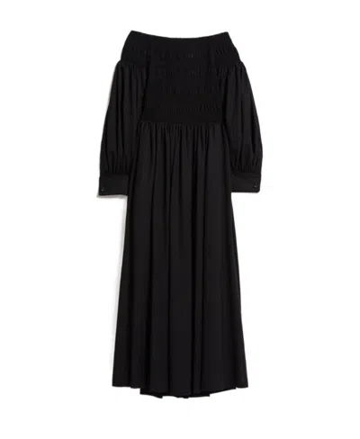 Max Mara A Shoulder-length Dress In Black