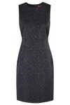 Max Mara Sleeveless Dress In Black