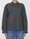 Max Mara Abadan Wool And Cashmere-blend Jacket In Light Grey