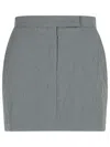 Max Mara Skirt Woman Grey In Gray