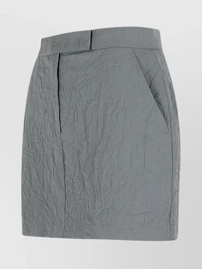 MAX MARA 'ABATE' VIRGIN WOOL SKIRT