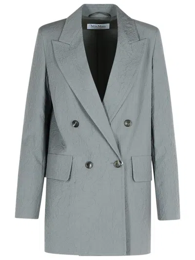 Max Mara Abavo Grey Wool Blazer