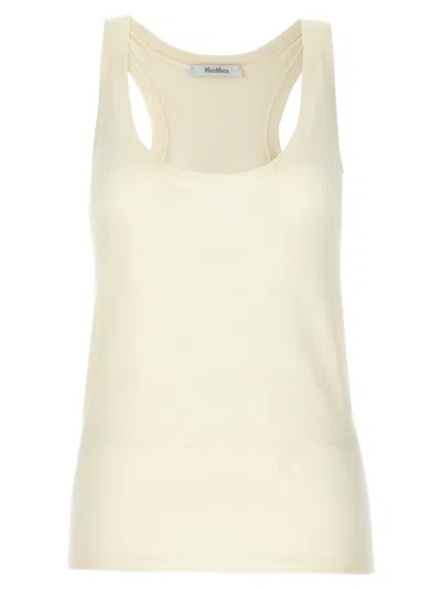 Max Mara Abbono Tank Top In Neutral