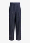 Max Mara Woman Pants Blue Size 8 Virgin Wool In Blue
