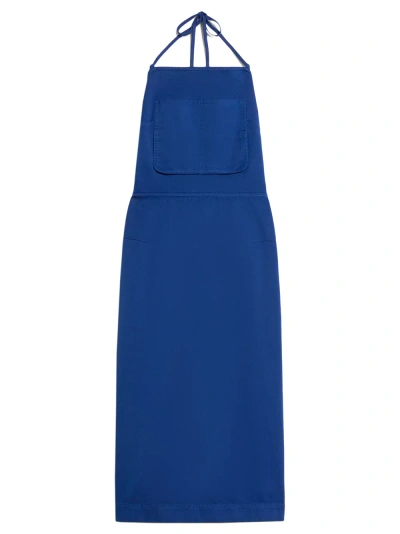 Max Mara Abito Midi Temide In Blue