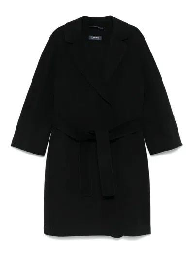 Max Mara Coat In Black