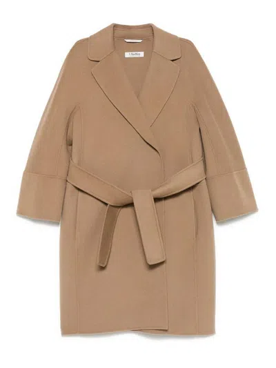 Max Mara Coat In Brown