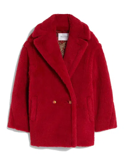 MAX MARA CUBA SHORT TEDDY BEAR ICON COAT