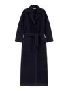 Max Mara Jene Coat In Blue