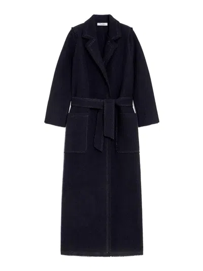 MAX MARA JENE WOOL AND CASHMERE KNIT COAT