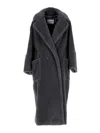 Max Mara Kadiak Oversized Alpaca And Wool Teddy Coat In Light Blue