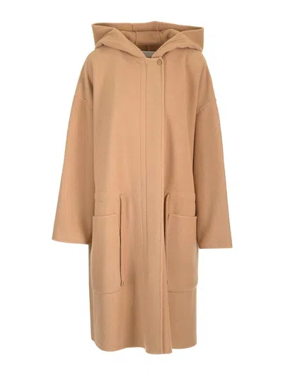 MAX MARA ABRIGO CORTO - MIELE