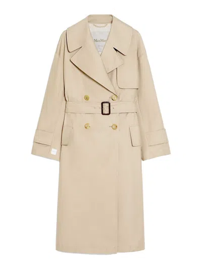MAX MARA MTRENCH DOUBLE-BREASTED TRENCH COAT