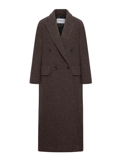 MAX MARA ABRIGO LARGO - NEGRO