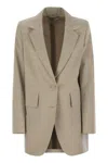 Max Mara Sand Wool Acacia Blazer