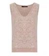 Max Mara Acaici Roze Top In Pink