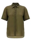 Max Mara Buttoned Short-sleeved Shirt