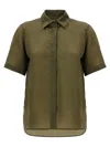 Max Mara Acanto Shirt And Blouse Green In Green