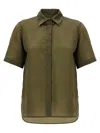 Max Mara Acanto Shirt And Blouse Green In Green