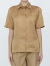 Max Mara Acanto Shirt In Beige