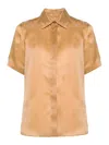 Max Mara Acanto123 Short Sleeve Organdy Shirt Clothing