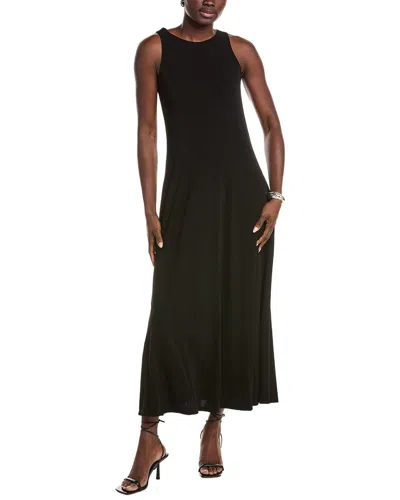 Max Mara Accento Maxi Dress In Black