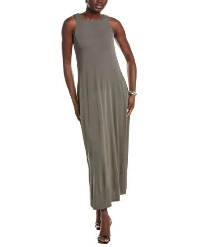 Max Mara Accento Maxi Dress In Green