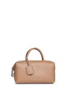 Max Mara Accessori Mud Holdallm Medium Bowler Bag In Brown