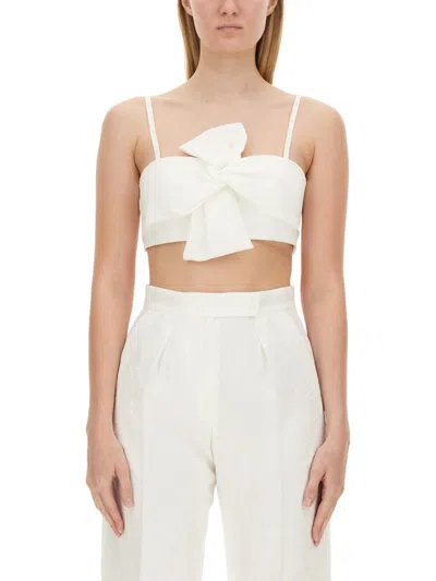 Max Mara Acetate Blouse In White