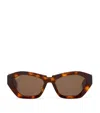 Max Mara Acetate Bold Sunglasses In Brown