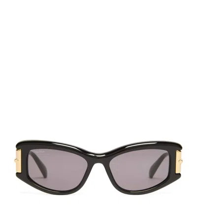 Max Mara Acetate Cat-eye Sunglasses In Black