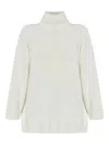 Max Mara High-neck Long-sleeve Sweater In Multi