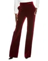 Max Mara Aceto Long Trouser In Red