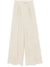 Max Mara Acinos Trousers In Beige