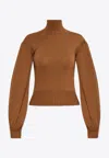 MAX MARA ACUME WIDE-SLEEVED WOOL SWEATER