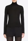 Max Mara Eles Wool And Cashmere Sweater In Black