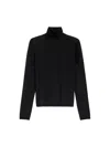 Max Mara Adda Cashmere Yarn Turtleneck In Black