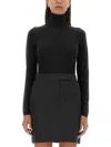 Max Mara Adda Jersey. In Black