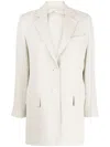 Max Mara Adelchi Linen Blazer In Neutrals
