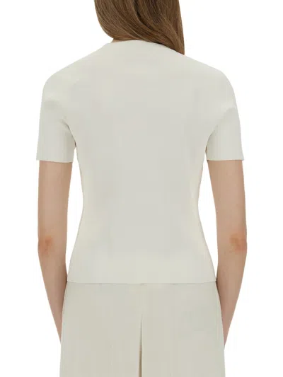 Max Mara Adelio T-shirt In White