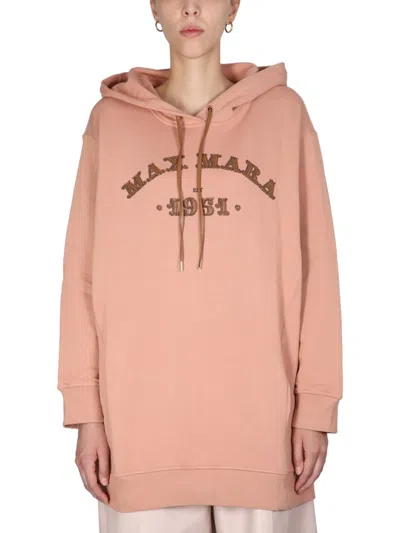 Max Mara Adito Sweatshirt In Pink
