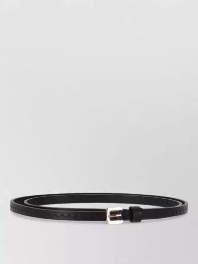 Max Mara Adjustable Belt Suspenders Embossed Design In Black