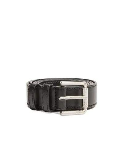 Max Mara Adjustable Buckle Belt In Gray