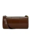 Max Mara Adjustable Shoulder Strap Shoulder Bag In Brown