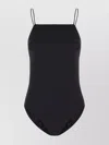 Max Mara Adjustable Strap Silk Bodysuit