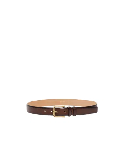 Max Mara Adjustable Waist Belt In Nude