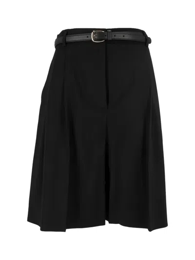 Max Mara Adorno Shorts In Black